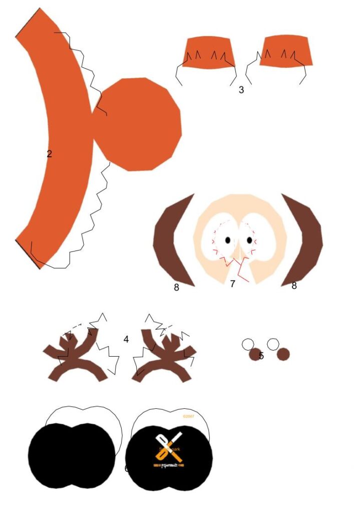 Papercraft de Kenny mcCormick para descargar en PDF - Figuras Papercraft 3D
